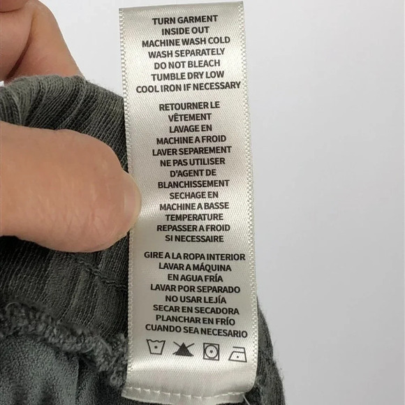 Splendid Like New Olive Green Jesse Eco Denim Drawstring Boardwalk Joggers L - Picture 10 of 16